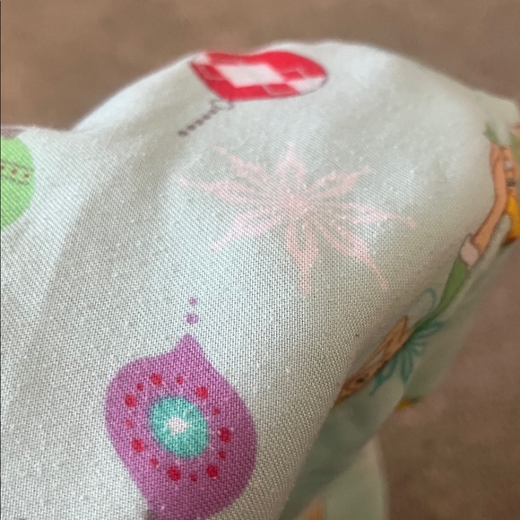 Vintage Kids Disney Tinkerbell Pajama Bottoms - Light Blue - Picture 3 of 4